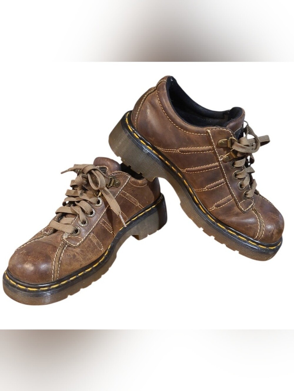 Vintage Dr. Martens Oxford Laceup Mens Shoes. #9764 AW004 PC03C. Real leather!